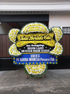 Papan Bunga Duka di Cimone Jaya