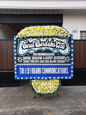 Papan Bunga Duka di Cimone Jaya